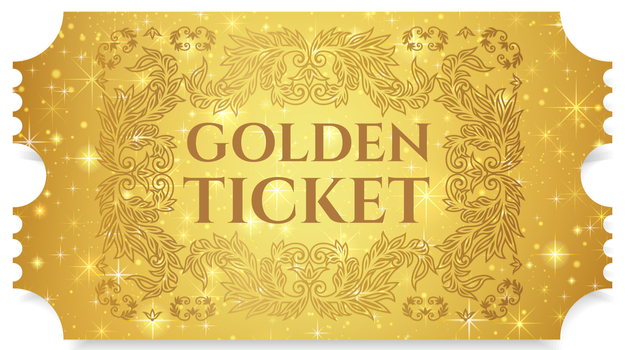 Silent Auction Golden Ticket
